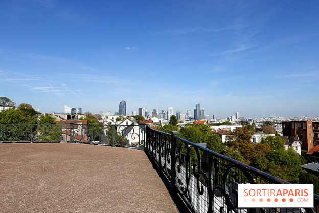 Terrasse du Fécheray à Suresnes - visuel vue Paris et La Défense