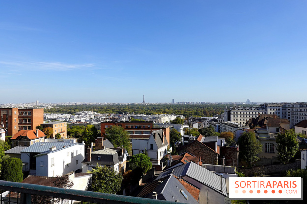 Terrasse du Fécheray à Suresnes - visuel vue Paris et La Défense