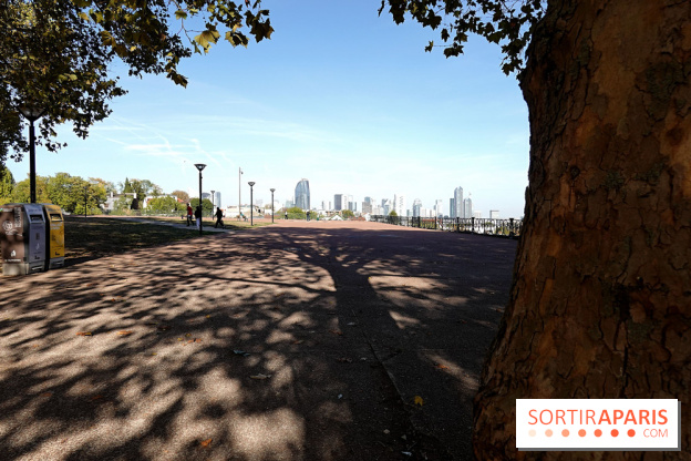 Terrasse du Fécheray à Suresnes - visuel vue Paris et La Défense