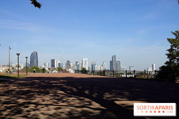 Terrasse du Fécheray à Suresnes - visuel vue Paris et La Défense