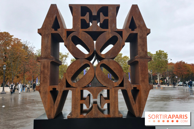 Art Basel 2026 : Robert Indiana installe un Love Wall sur la place Clémenceau à Paris