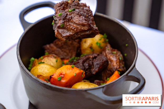 Côtelette : le bistrot en rooftop du Printemps Haussmann - boeuf bourguignon