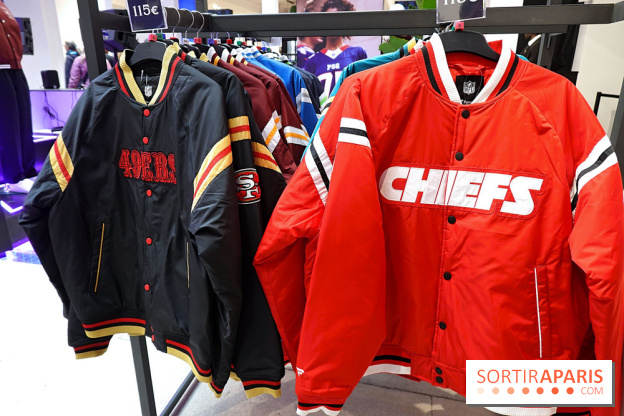 NFL Shop Paris, nos photos