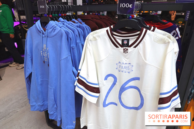 NFL Shop Paris, nos photos
