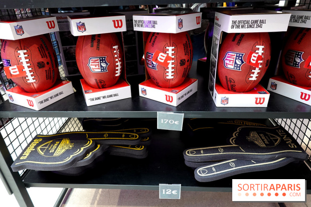 NFL Shop Paris, nos photos