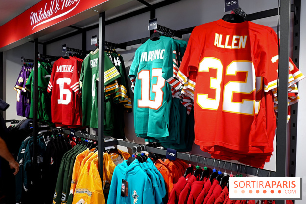 NFL Shop Paris, nos photos