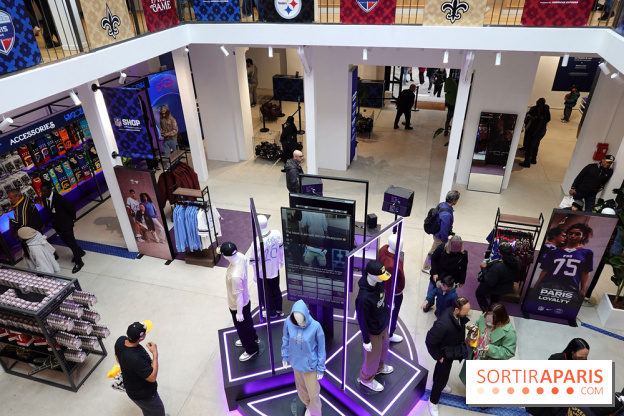 NFL Shop Paris, nos photos