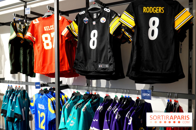 NFL Shop Paris, nos photos