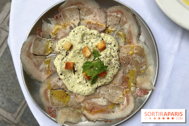 Clos - Carpaccio tête de veau