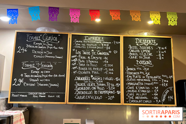 Bicla - Menu
