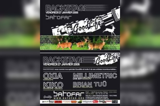 BACKSTAGE #17 spéciale GOODLIFE PARTY