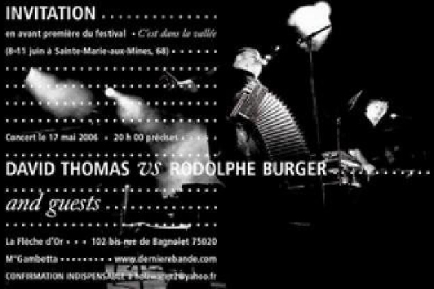  David Thomas vs Rodolphe Burger 