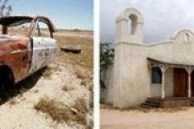 Le desert californien, ... impression