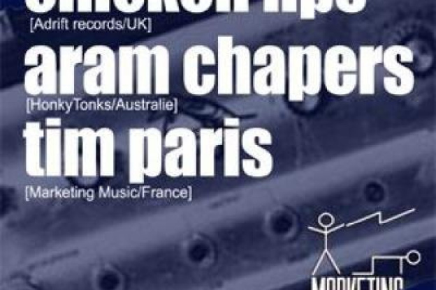 CHICKEN LIPS dj set / ARAM CHAPERS / TIM PARIS