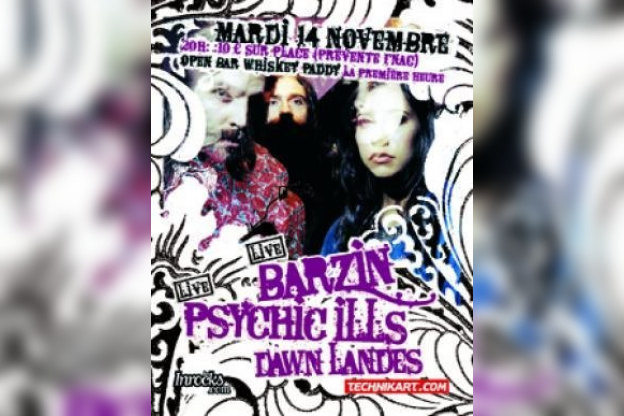 BARZIN – PSYCHIC ILLS – DAWN LANDES