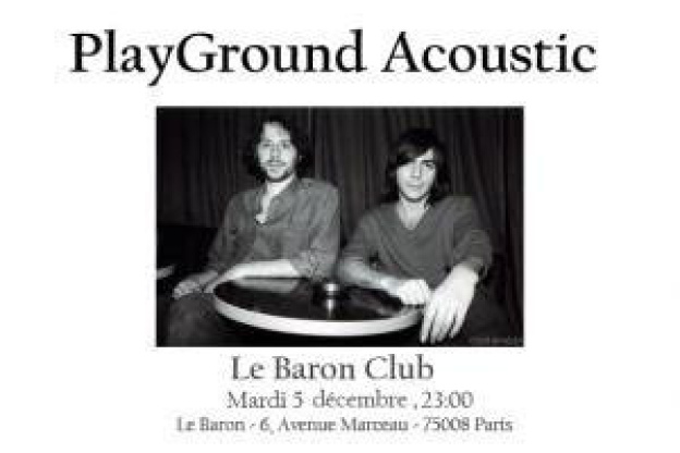 Playground : Accoustic show