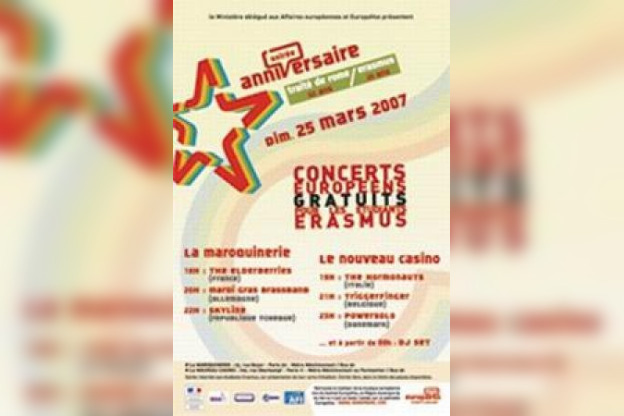 Soirée Anniversaire 50 ans du Traité de Rome / 20 ans Erasmus