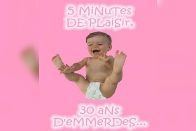 5 minutes de plaisir, 30 ans d’emmerdes