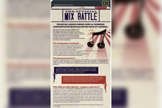 London Coming the mix battle