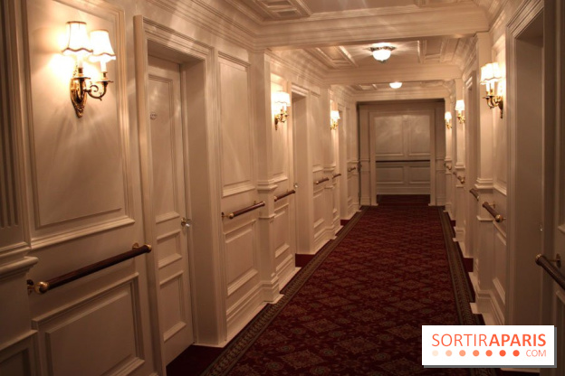 Exposition Titanic au Parc des Expositions de Paris : couloir