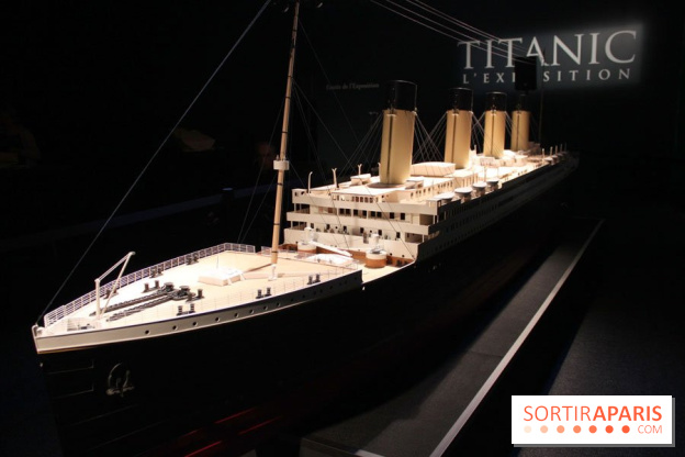 Exposition Titanic au Parc des Expositions de Paris : maquette