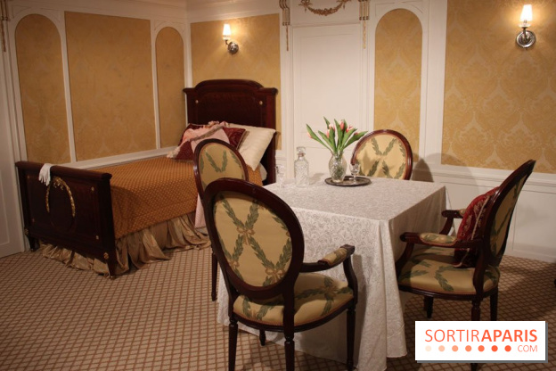 Exposition Titanic au Parc des Expositions de Paris : chambre