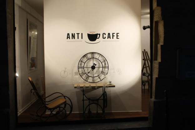L'Anticafé - vitrine