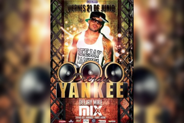 DEEJAY YANKEE SHOWLIVE - ENTREE GRATUITE @MIX CLUB