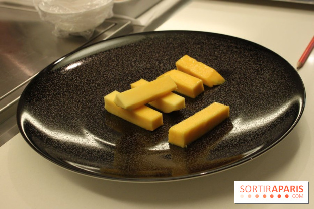 Cours de cuisine spécial Homard à l'Ecole Ducasse : frites de mangue