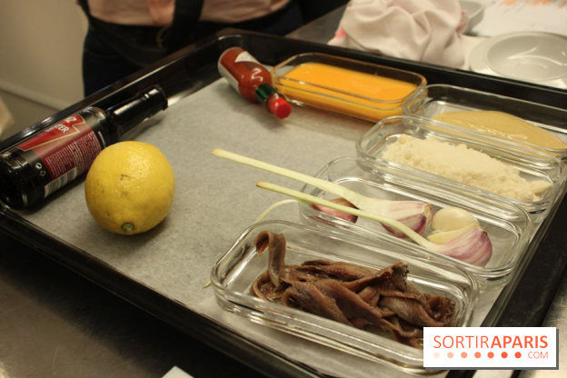 Ingédients sauce ceasar