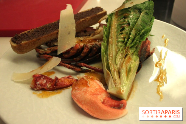 Lobster ceasar salad