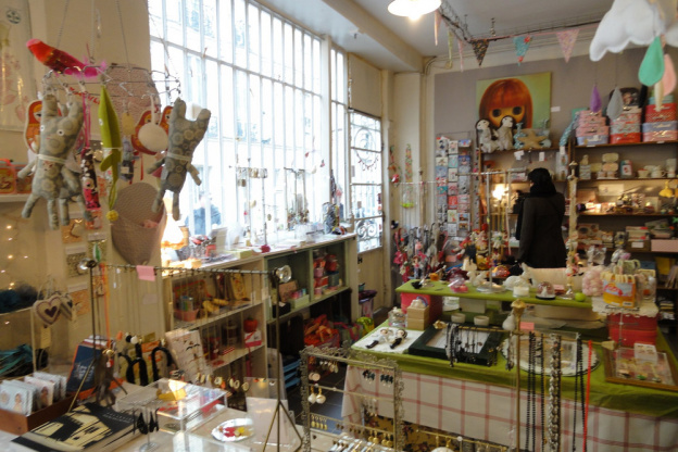 Les Fleurs, Paris, Boutique, Mode, Shopping, Passage Josset 