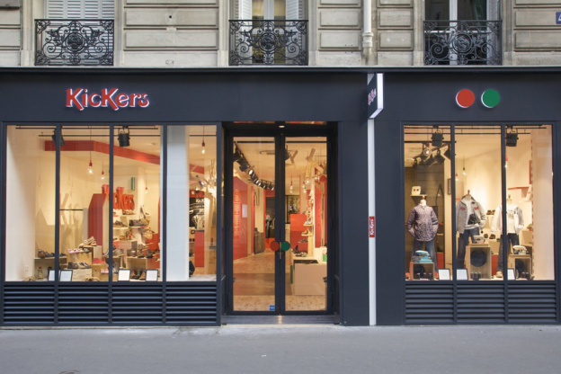 Boutique Kickers 46 rue Dufour Paris 