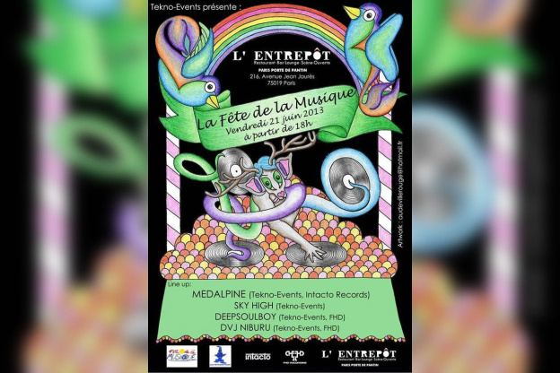 FÊTE DE LA MUSIQUE 2013 by TEKNO-EVENTS : MEDALPINE / DEEPSOUL