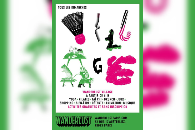 WANDERLUST VILLAGE avec WOLF+LAMB & GET A ROOM!