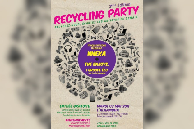Recycling Party Tour, Alhambra, Nneka, The Enjoys