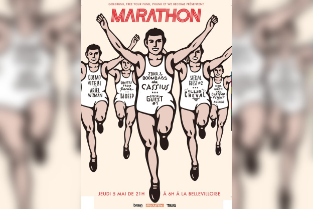 Marathon, Bellevilloise, Cassius, Ariel Wizman
