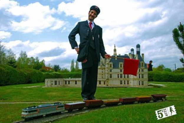 jules le chef de gare, france miniature