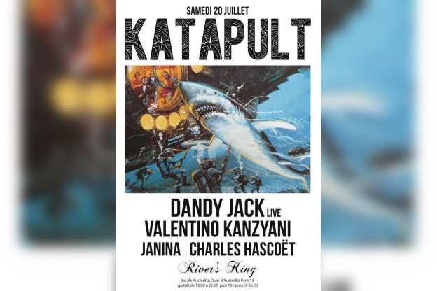 KATAPULT SUMMER BOAT avec DANDY JACK, VALENTINO KANZYANI et JANINA