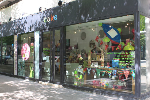 un anniversaire pour enfant à paris, cake l'atelier