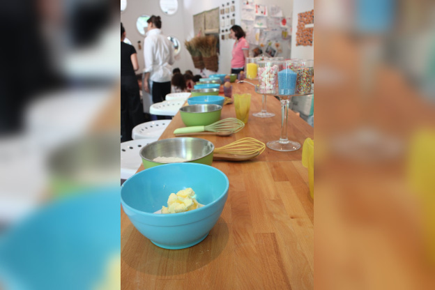 un anniversaire pour enfant à paris, cake l'atelier