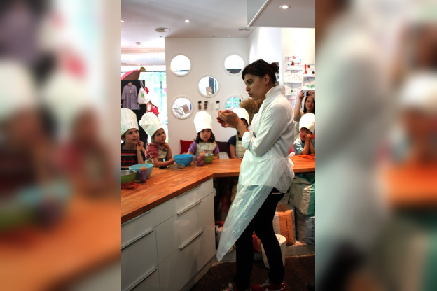 un anniversaire pour enfant à paris, cake l'atelier