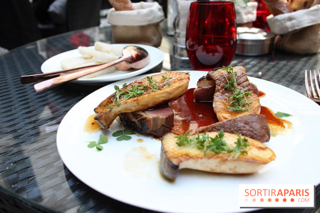 La terrasse du Buddha Bar Hotel Paris