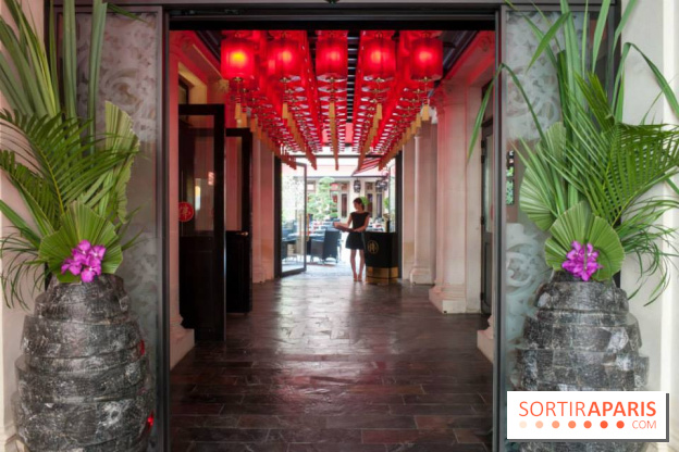 La terrasse du Buddha Bar Hotel Paris