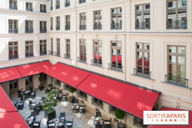 La terrasse du Buddha Bar Hotel Paris