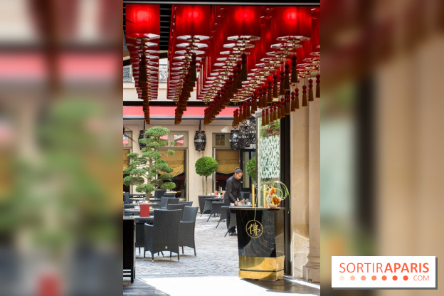 La terrasse du Buddha Bar Hotel Paris