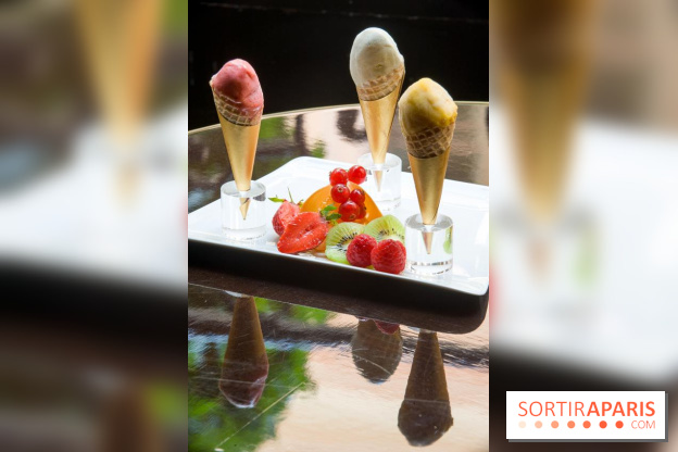 La terrasse du Buddha Bar Hotel Paris