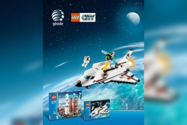 légo city espace, la géode