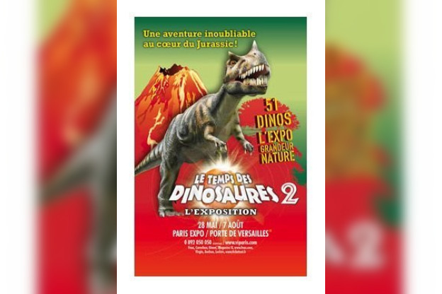 Le Temps des Dinosaures 2, Parc des Expositions de la Porte de Versailles, 2011