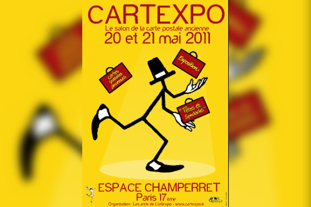 Cartexpo, Cartes postales, Espace Champeret, Salon, Exposition